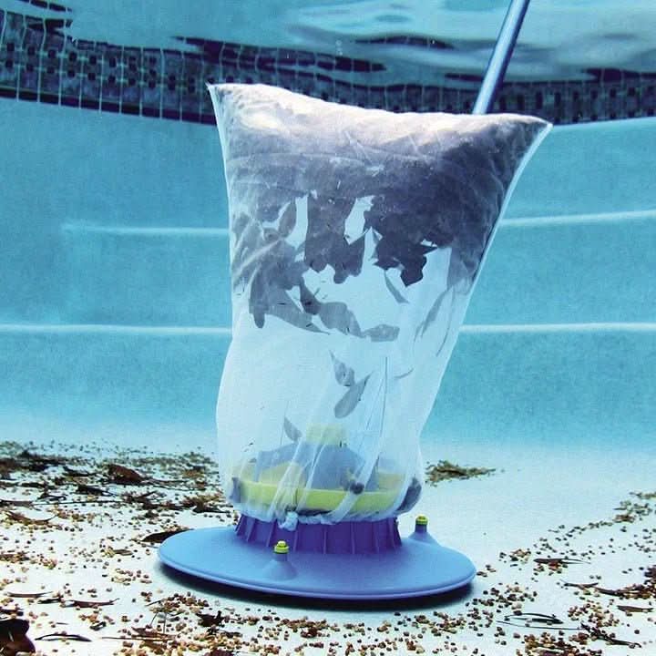 Pool Vacuum Cleaner Hose-Powered Suction Reusable Mesh Filter
