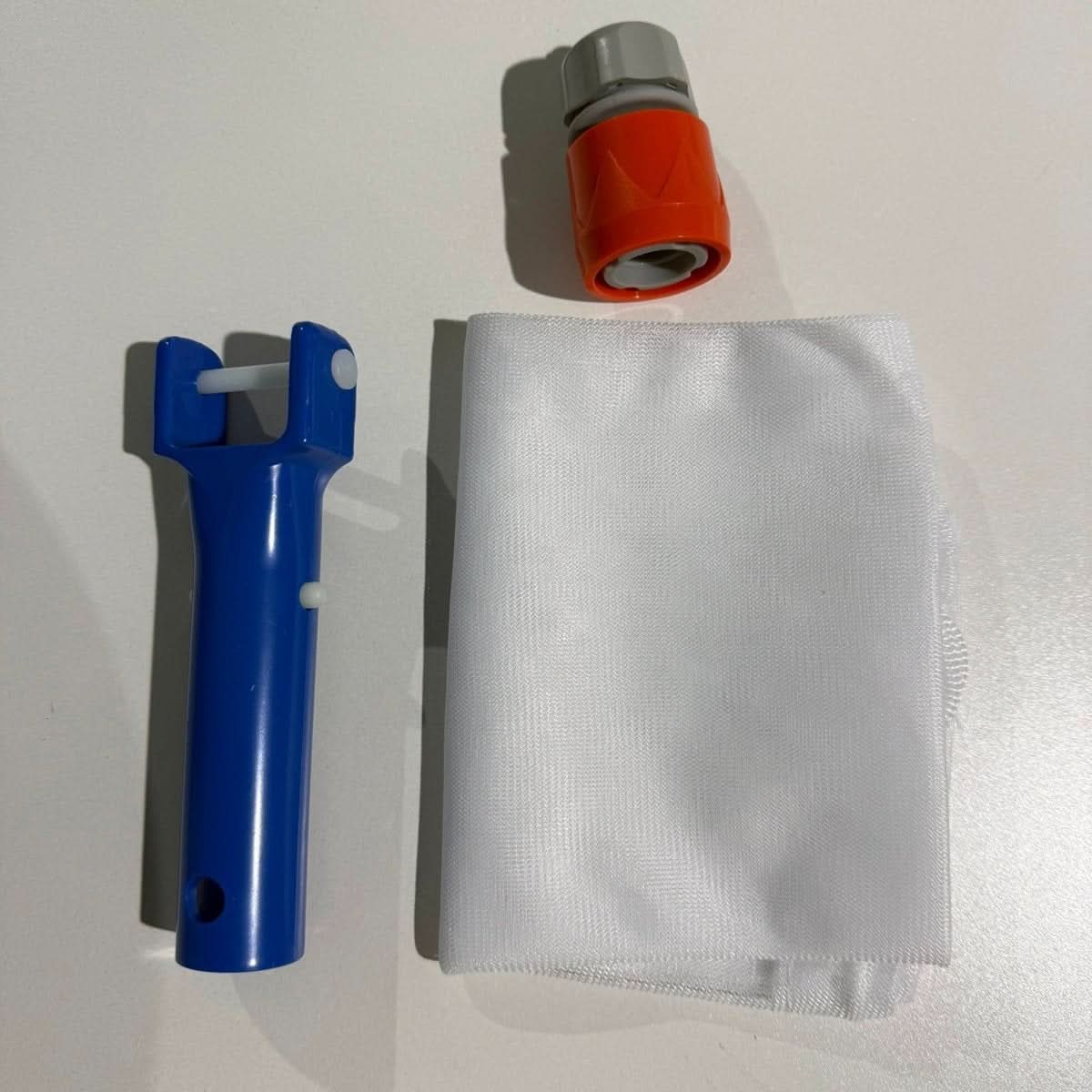 Pool Vacuum Cleaner Hose-Powered Suction Reusable Mesh Filter