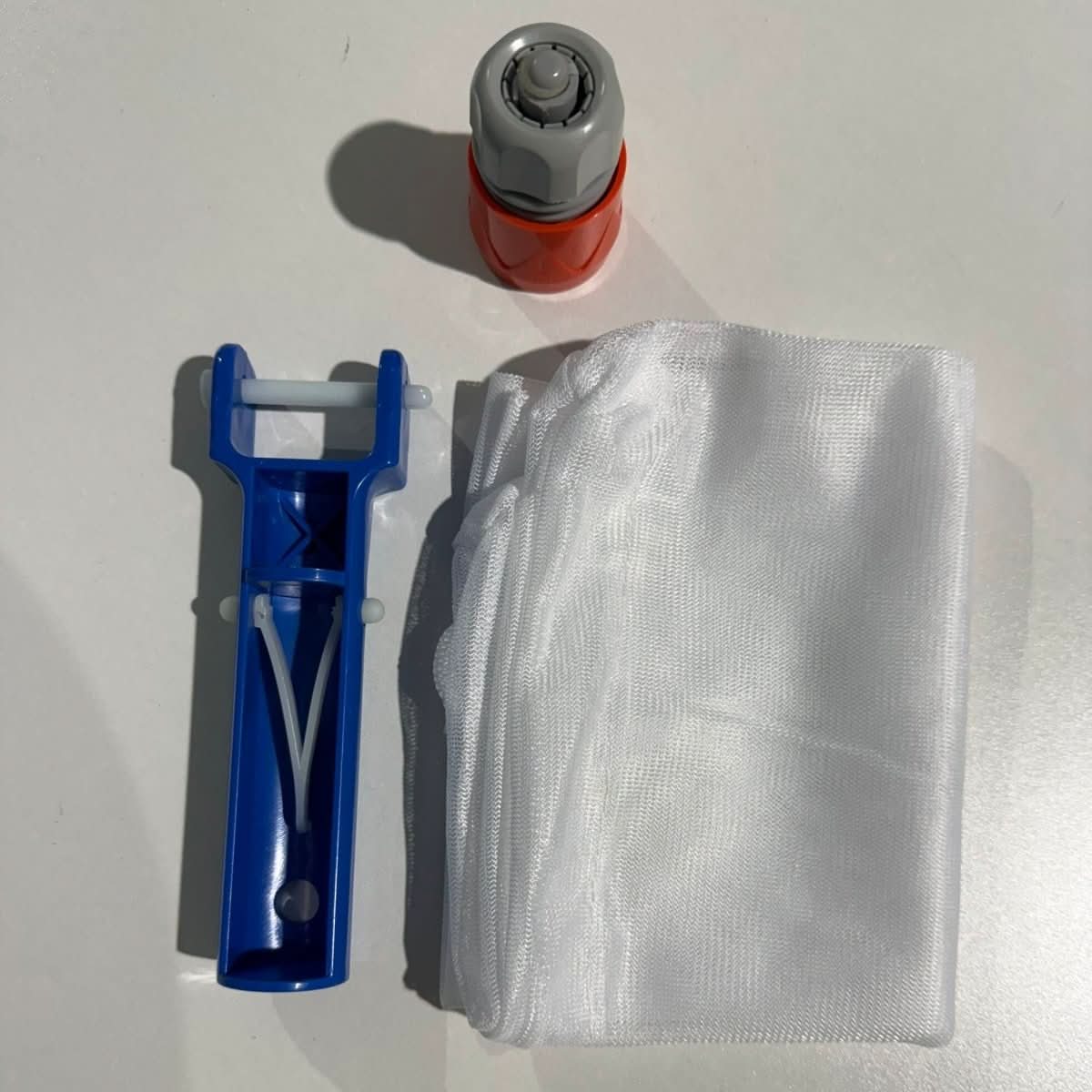 Pool Vacuum Cleaner Hose-Powered Suction Reusable Mesh Filter