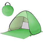 Pop-Up Beach Tent Instant Setup Two-Person UV Blocking