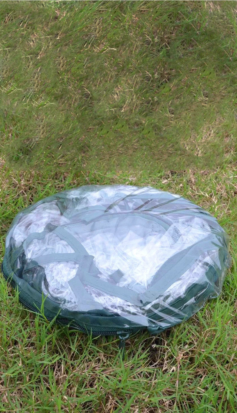 Pop-Up Greenhouse Clear Water-Resistant & Ventilated
