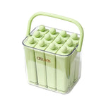 Popsicle Mold Reusable Silicone with Covered Storage Box