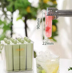 Popsicle Mold Reusable Silicone with Covered Storage Box