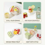 Popsicle Mold Reusable Silicone with Covered Storage Box