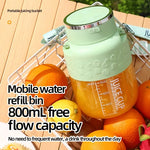 Portable Blender USB Rechargeable Ice-Crushing Blades