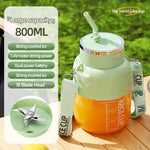 Portable Blender USB Rechargeable Ice-Crushing Blades