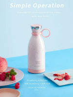 Portable Blender USB Rechargeable Multi-Blade 11.8 Fl Oz