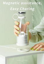 Portable Blender USB Rechargeable Multi-Blade 11.8 Fl Oz