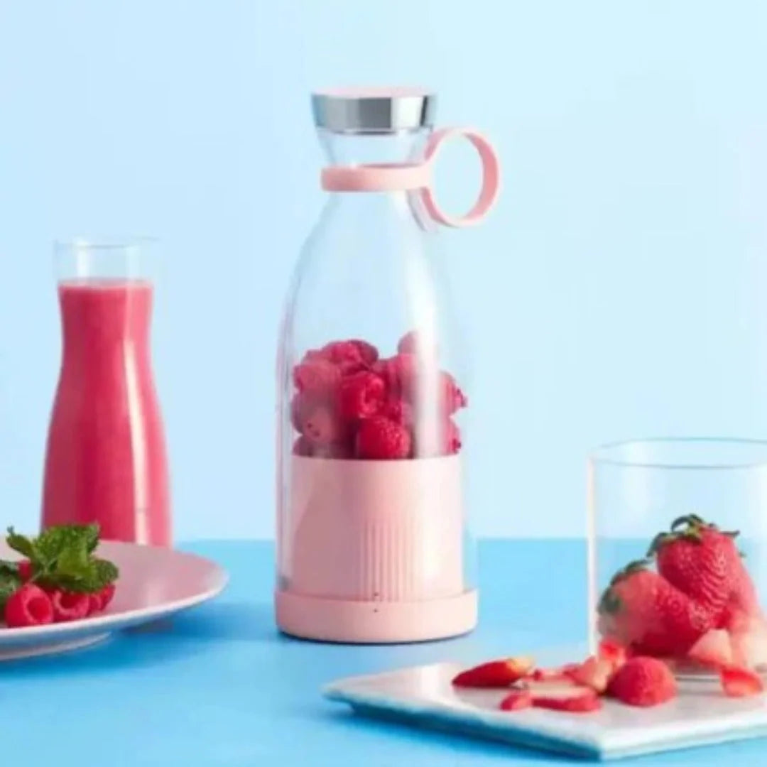 Portable Blender USB Rechargeable Multi-Blade 11.8 Fl Oz