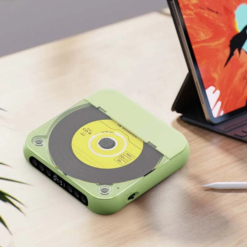 Portable CD Player Bluetooth Hi-Fi 6-Hour Battery