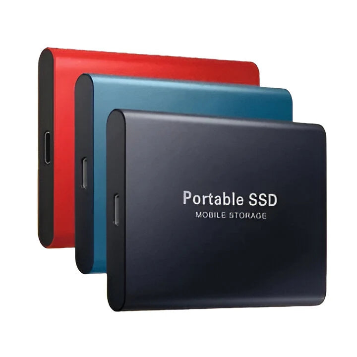 Portable External SSD ExFAT With Mobile Adapters