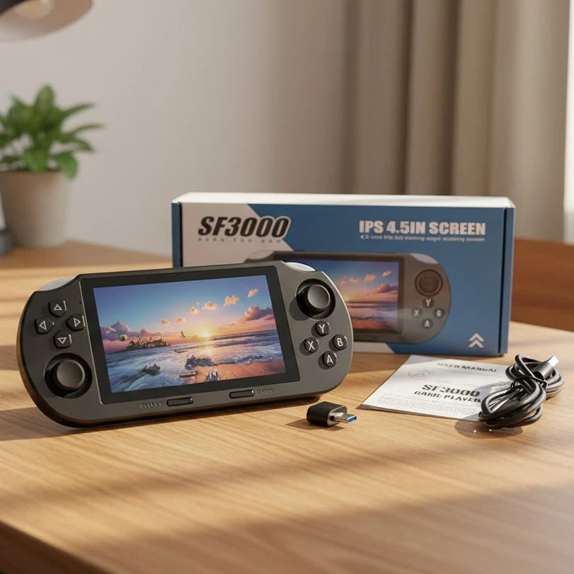 Portable Game Console HD Display 4.5-Inch Screen