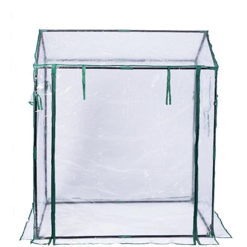 Portable Greenhouse Roll-Up Doors Weather-Resistant\Extension