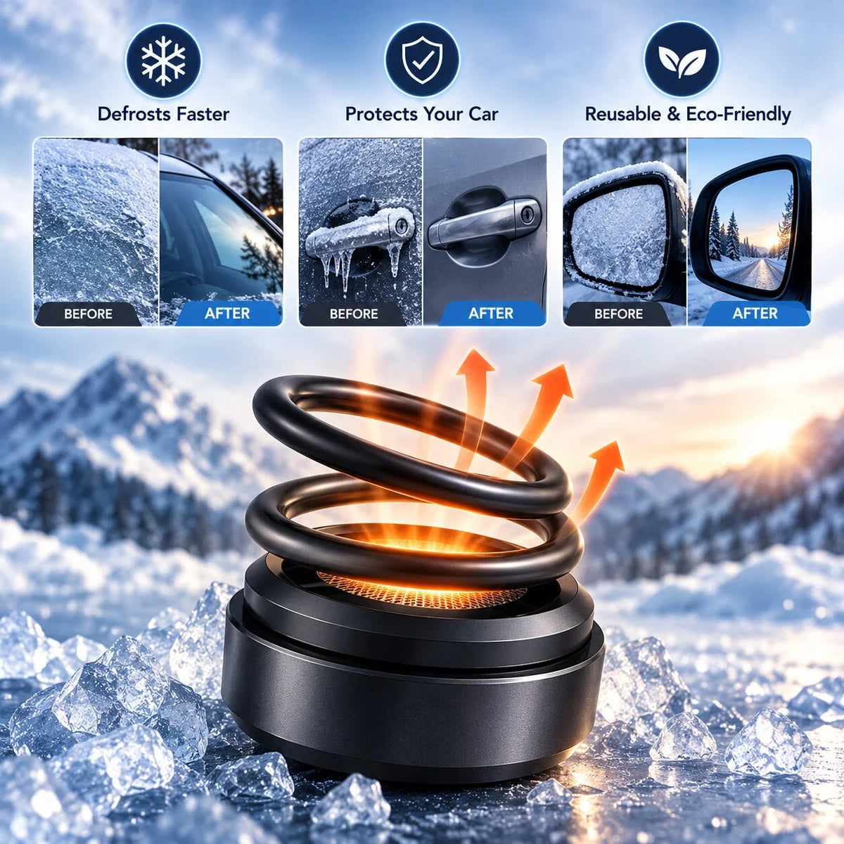 Portable Heater Flameless No Electricity or Gas