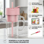 Portable Juicer Rechargeable Six-Blade 16.9 Oz Capacity