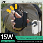 Portable Power Bank 5000mAh With Flashlight & Warmer