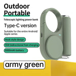 Portable Power Bank 5000mAh With Flashlight & Warmer