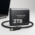 Portable SSD 2 TB USB-C 1050 MB/s Shock-Resistant