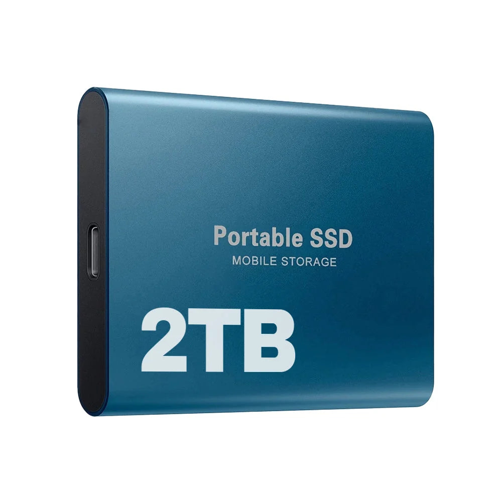 Portable SSD High-Speed 2 TB Shock-Resistant