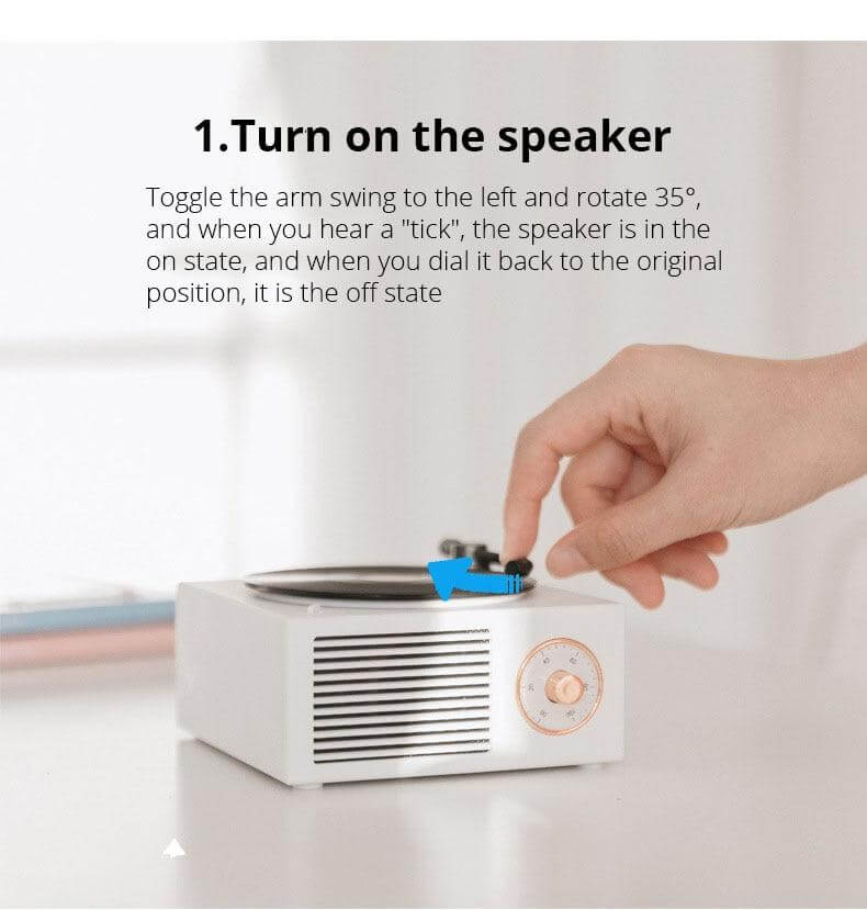 Portable Speaker Bluetooth Stereo Rechargeable