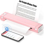 Portable Thermal Printer Inkless Wireless Letter-Size Printing