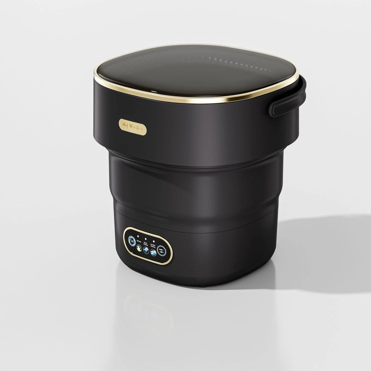 Portable Washing Machine Foldable Spin-Dry Function 11 lb Capacity