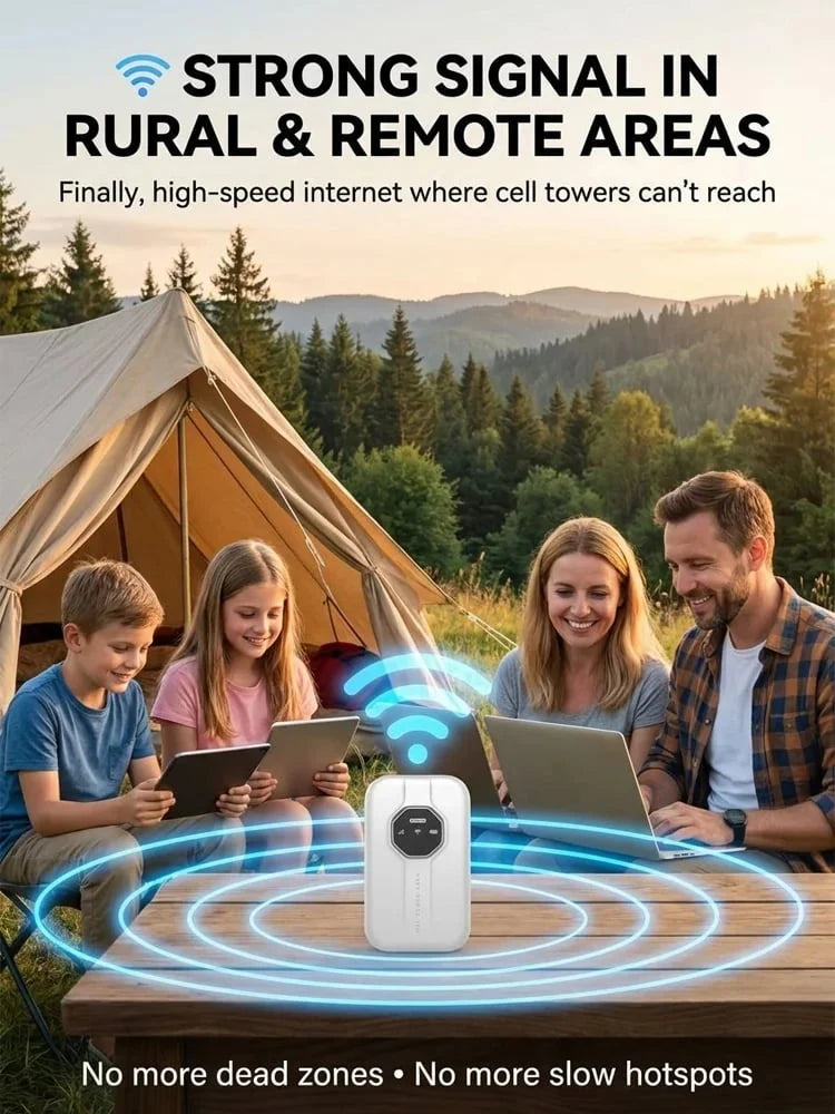 Portable Wi-Fi Hotspot Global Coverage For Travel