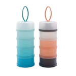 Portion Control Containers 4-Compartment Stackable & Removable