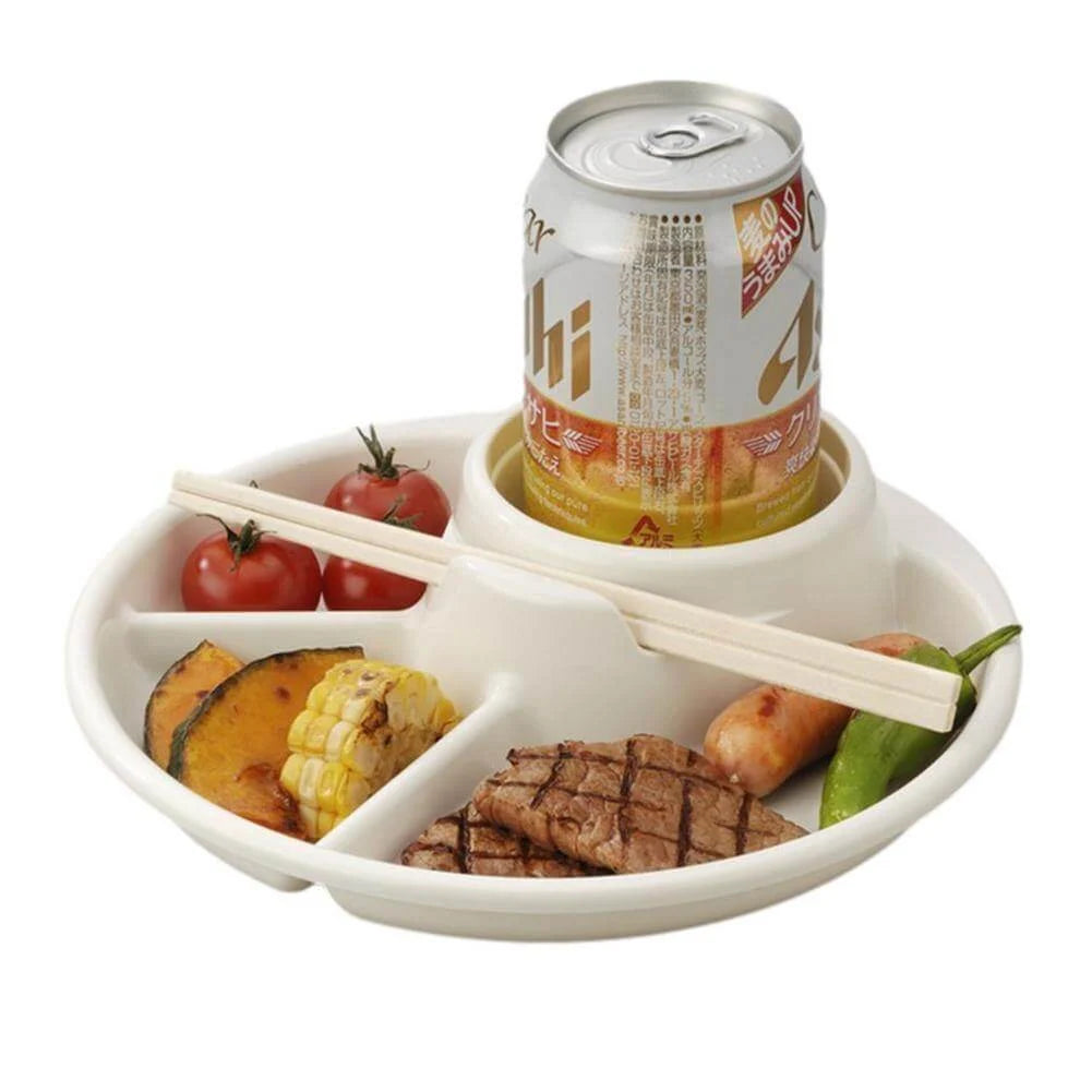Portion Control Plate Divided Microwave & Dishwasher Safe