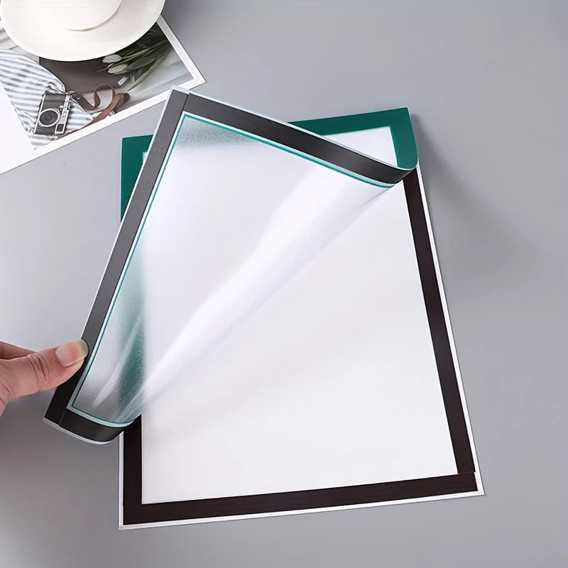 Poster Frame Magnetic Front Panel Self-Adhesive No-Drill