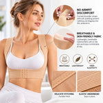 Posture Brace X-Shaped Cross-Back Adjustable Hook-and-Eye Closure