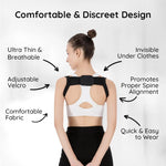 Posture Corrector Adjustable Breathable Under-Clothing Support