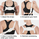 Posture Corrector Adjustable Breathable Under-Clothing Support