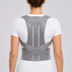 Posture Corrector Brace Adjustable Breathable Mesh 3-Zone Back Support