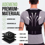 Posture Corrector Brace Adjustable Breathable Mesh 3-Zone Back Support