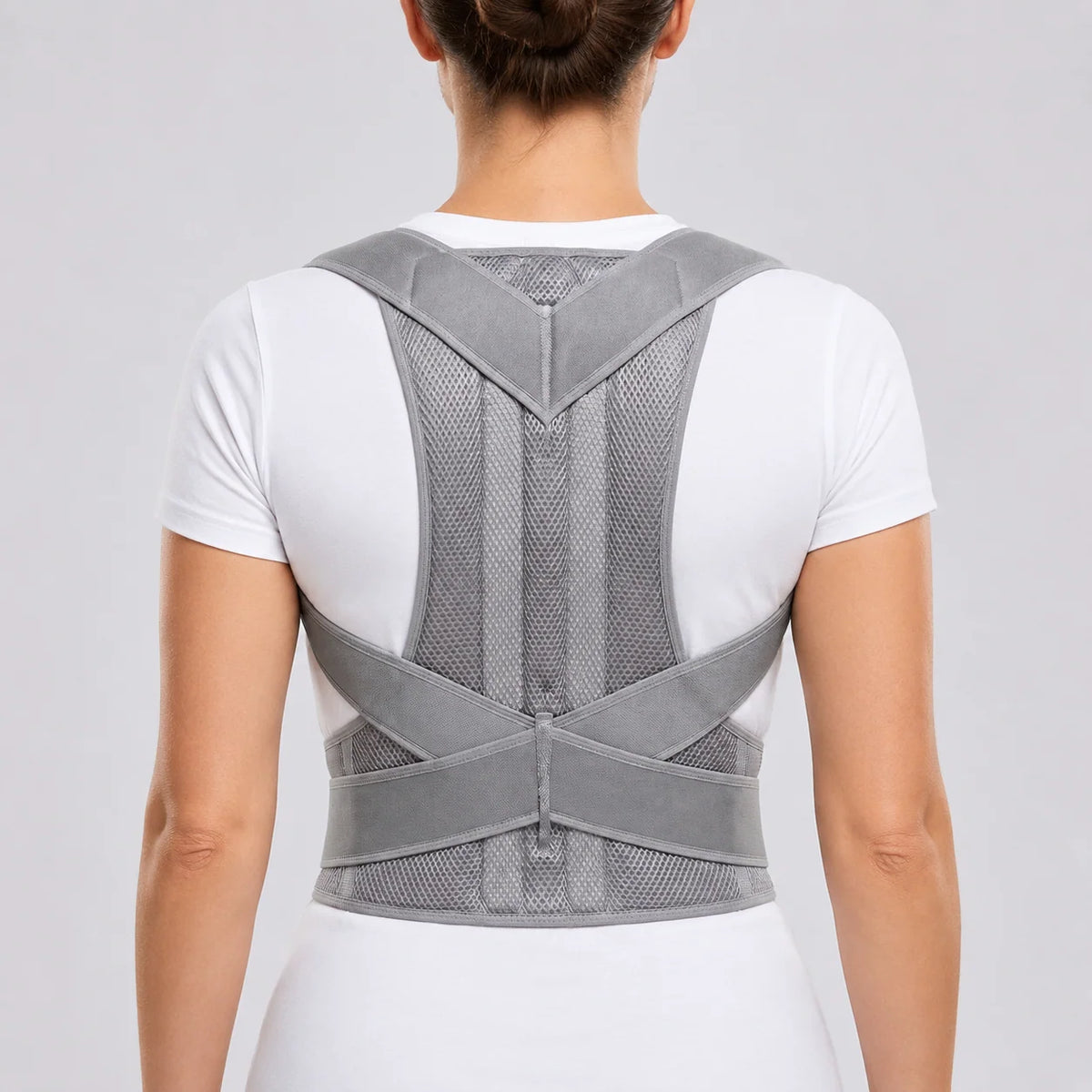 Posture Corrector Brace Adjustable Breathable Mesh Back Support