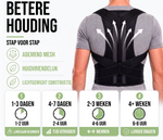 Posture Corrector Brace Adjustable Breathable Mesh Back Support