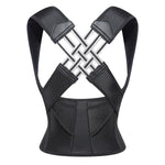 Posture Corrector Brace Adjustable Elastic Straps Discreet Under Clothing