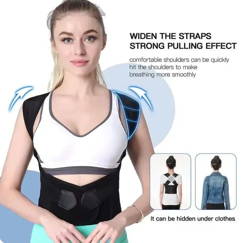 Posture Corrector Brace Adjustable Slim Breathable