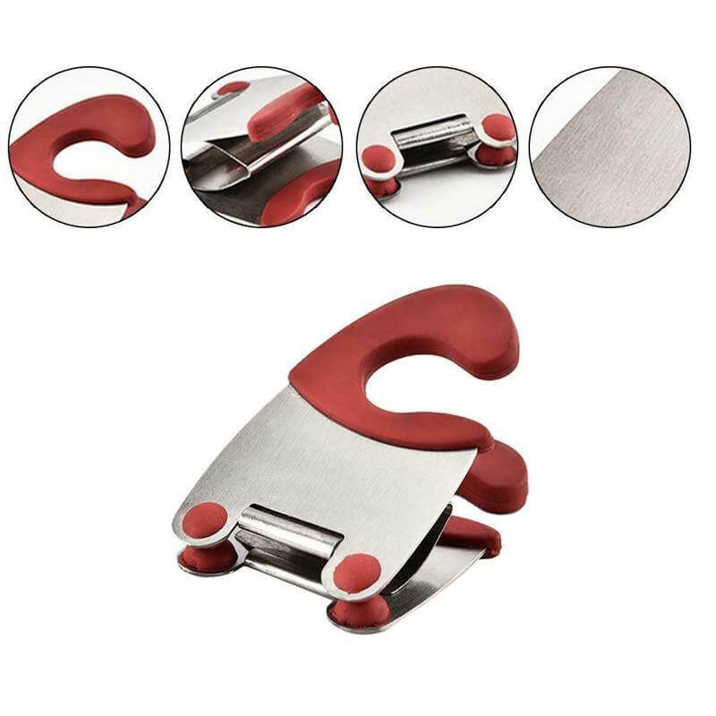 Pot Spoon Holder Drip-Proof Stainless Steel & Silicone
