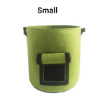 Potato Planting Bag Harvest Window Breathable Fleece
