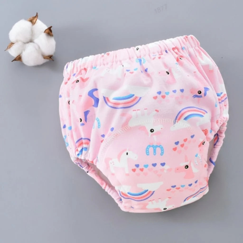 Potty Training Pants Cotton Leak-Proof Machine Washable