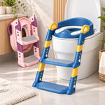 Potty Training Seat Ladder Foldable Compact Step Stool