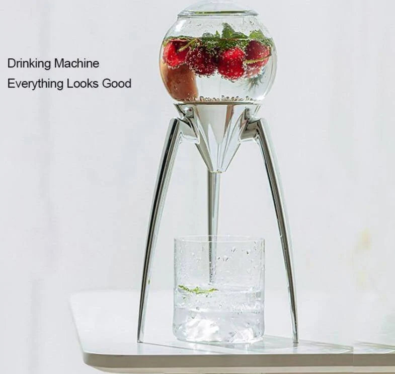 Pour-Over Coffee Maker Borosilicate Glass Stainless Steel Filter