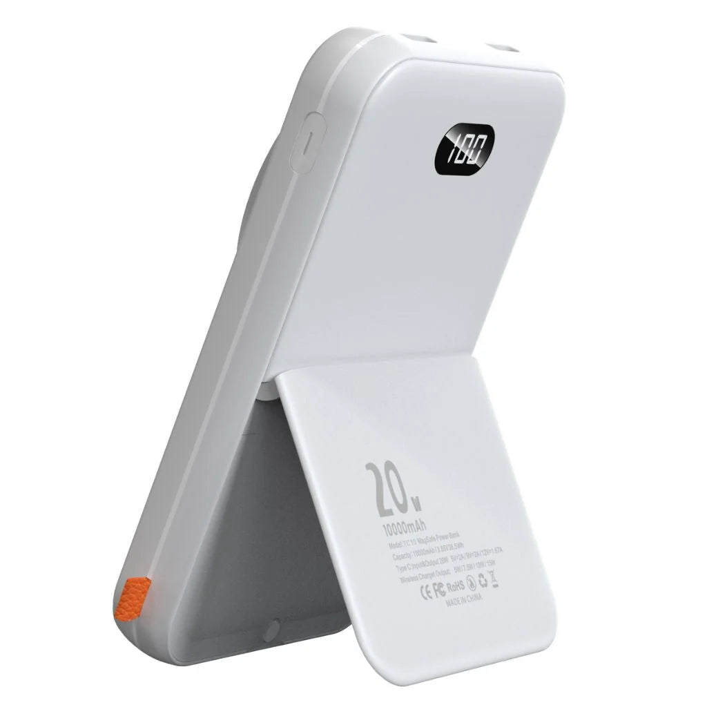 Power Bank 10,000mAh Magnetic Wireless & USB-C
