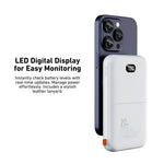 Power Bank 10,000mAh Magnetic Wireless & USB-C