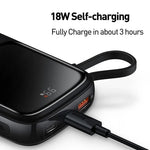 Power Bank 20W Fast Charging Foldable Design