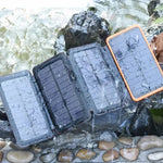 Power Bank 26,800mAh Dual USB Foldable Solar