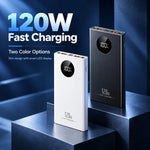 Power Bank 50,000mAh 120W Fast Charging Digital Display