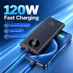 Power Bank 50,000mAh 120W Fast Charging Digital Display
